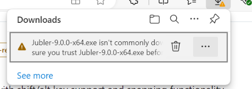 Windows 10 download warning